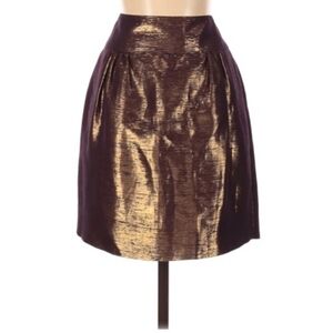 Vera Wang Lavender Label metallic mini skirt 4